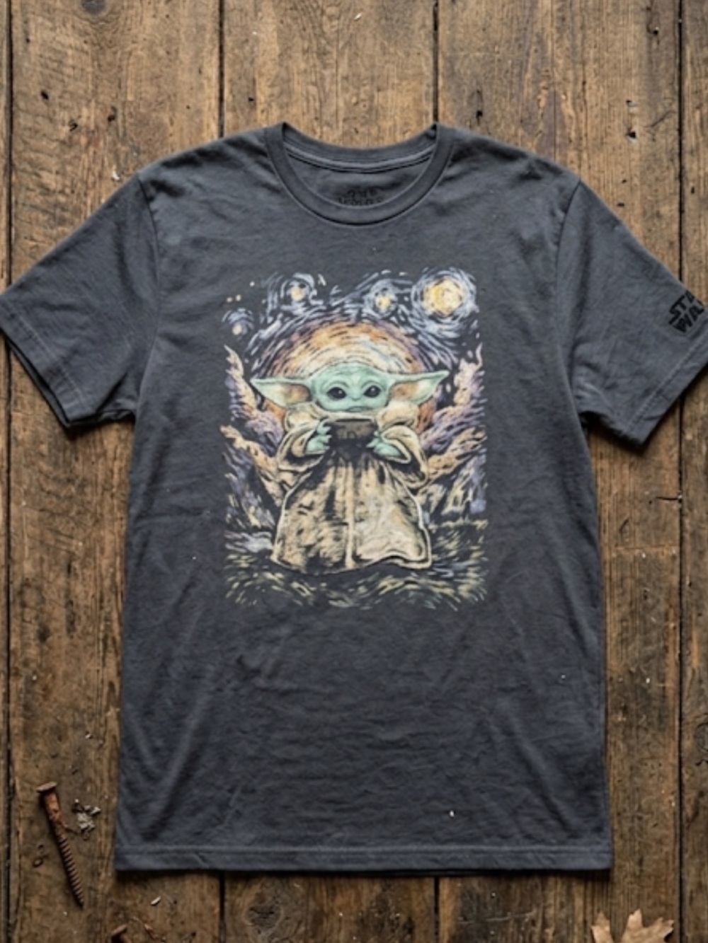 Star Wars Baby Yoda Shirt Black